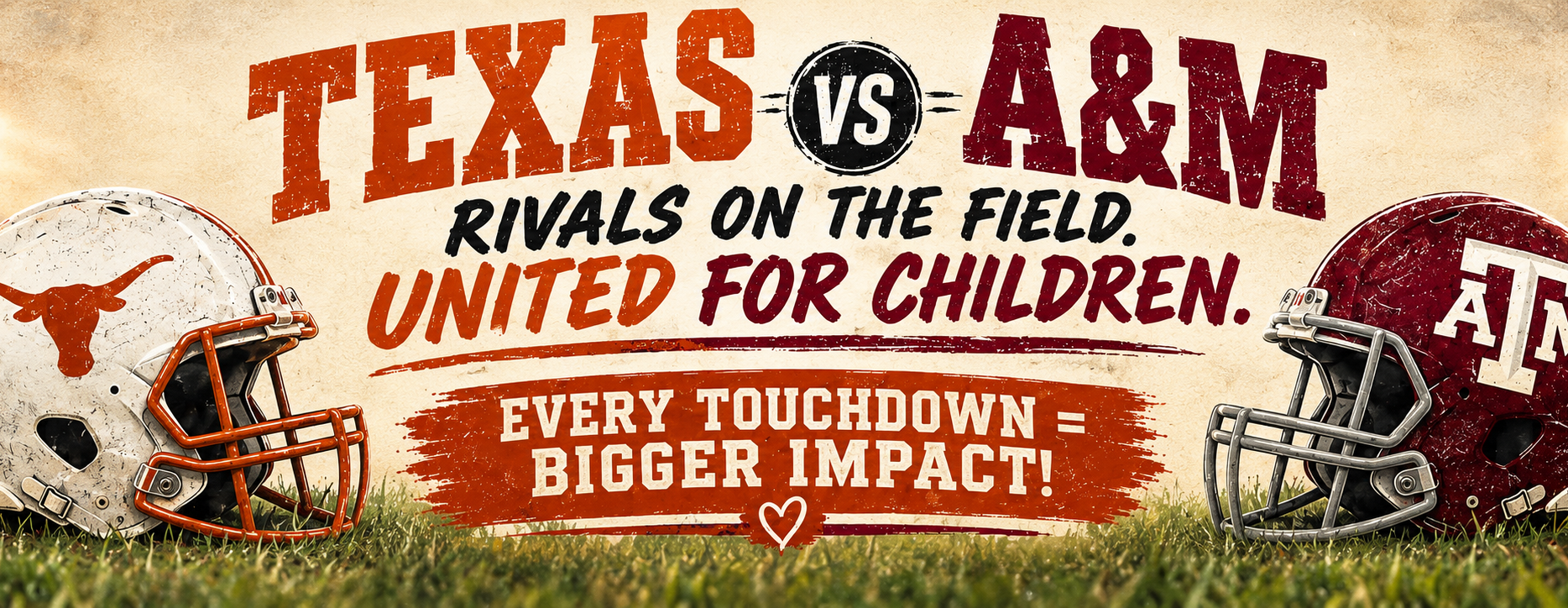 Rivals on the Field, United for Children